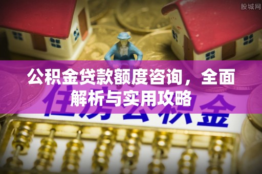 芷江公积金贷款额度咨询，全面解析与实用攻略