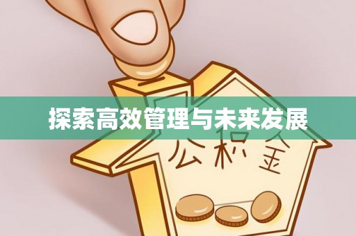 芷江探索高效管理与未来发展