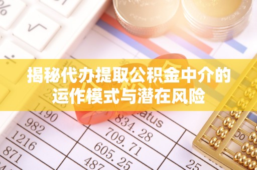 芷江揭秘代办提取公积金中介的运作模式与潜在风险